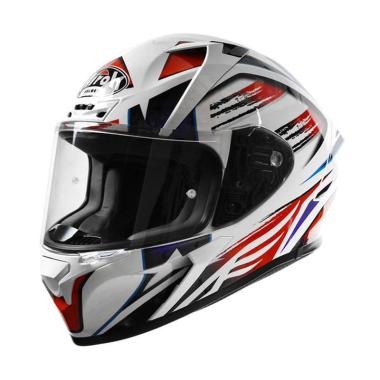 Airoh Valor Commander Gloss Helm Full Face XXL Rainbow