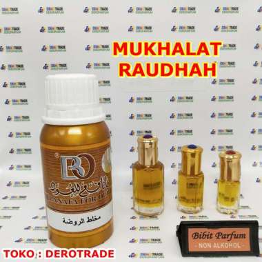 PARFUM MUKHALLAT RAUDHAH BY BANAFA FOR OUD BIBIT MINYAK WANGI STICK 6ML