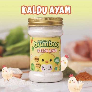 Bumboo Kaldu Asli Anak MPASI No MSG Tanpa Gula & Garam 90g ayam