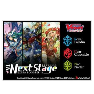 Cardfight Vanguard Booster Satuan The Next Stage English