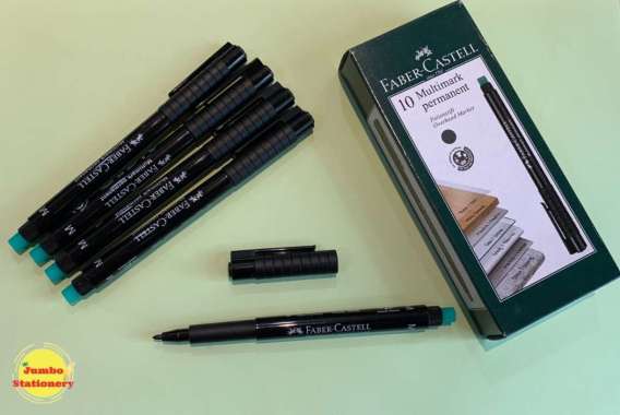 SPIDOL OHP MULTIMARK PERMANENT FABER CASTELL - MEDIUM BLACK