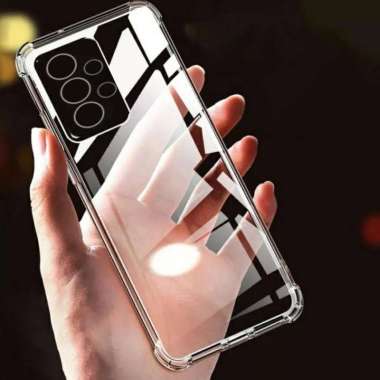 Case Samsung A73 5G Crystal Clear Anti Crack Casing Terbaru