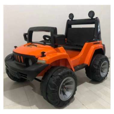 Mobil Remot Anak Jeep Aki Kokoh 4 Roda Besar Unisex Max Beban 35 Kg Multicolor