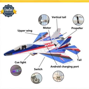 Mainan Pesawat Foam Elektrik | Pesawat Terbang Busa Elektrik Recharge