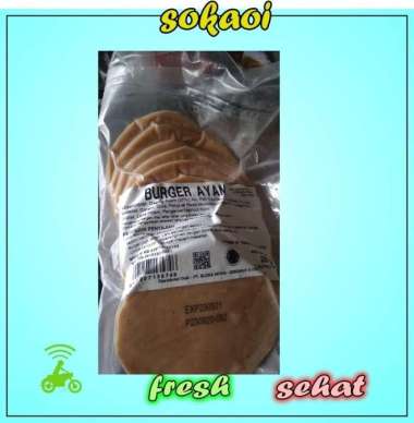 BURGER AYAM HAM AYAM HAM DAGING AYAM HAMBURGER AYAM