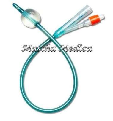 Foley Kateter Selang Urine Silikon Transparan 2 Way 8 FR/CH Rusch