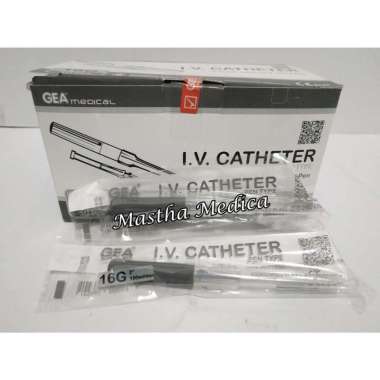 Jarum Infus Gea IV Catheter Inflo Abbocath Gea Box 16G