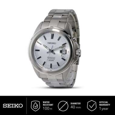 Jam Tangan Pria Seiko Classic SNQ129 Perpetual Calendar Quartz Watch Original