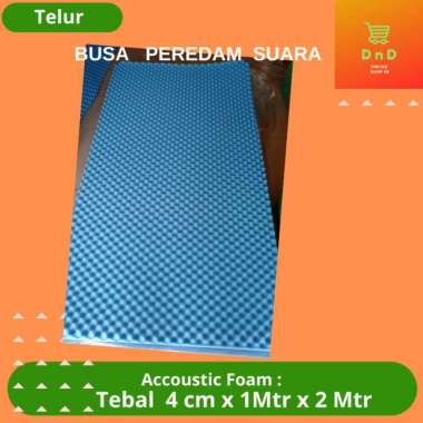 Busa Peredam Suara 3,7- 4 Cm x 1 Mtr x 2 Mtr- Busa Telur,peredam Gema