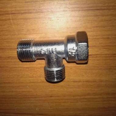 Te Closet Bahan Kuningan 1/2 inch