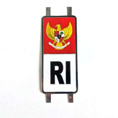 Emblem Plat Logo Garuda RI Emblem Plat Motor Mobil Bahan Stainles Mulyocreative
