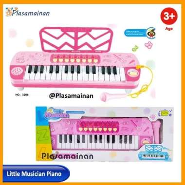 Mainan Edukatif / Edukasi Anak - Little Musician Piano Microphone Mic