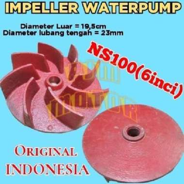 Ns100 Impeller Kipas Pompa Air Irigasi sawah Ns 100 4 inci pompa sawah