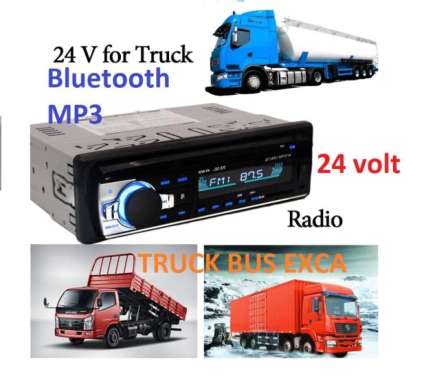 TAPE MOBIL TRUK 24 VOLT BLUETOOTH USB MP3 FM RADIO JSD-520 24 VOLT