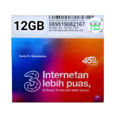 PERDANA TRI 12GB NASIONAL