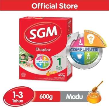 Promo Harga SGM Eksplor 1+ Susu Pertumbuhan Madu 600 gr - Blibli