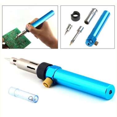 Solder Pena Gas Solder Portable Pencil Torch Las Kecil Pencil Butane