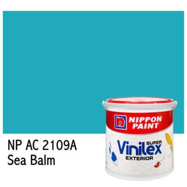Nippon Paint Vinilex Super Exterior Tinting Cat Dinding [5 kg] Sea Balm