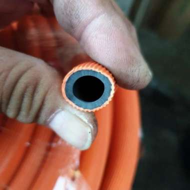 selang gas meteran orange