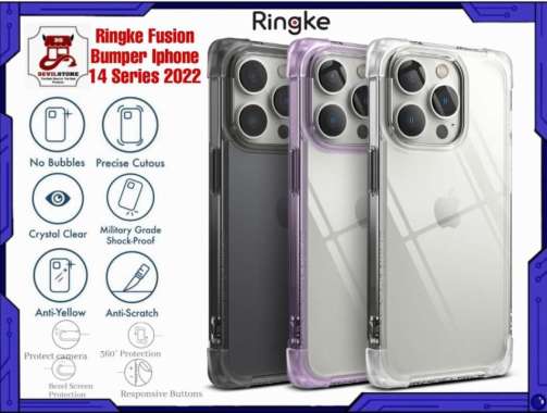 Ringke Fusion Bumper Case Iphone 14 Pro Max / 14 Pro / Iphone 14 Plus Iphone 14 Plus Clear