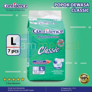 Confidence Popok Dewasa Classic SIZE L ISI 7 pcs