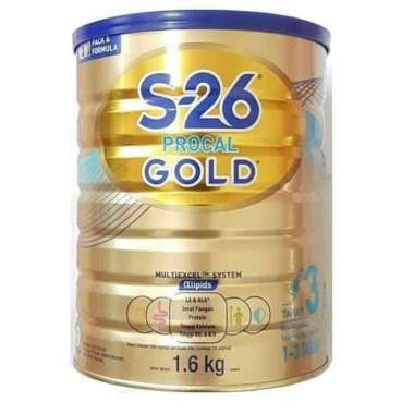 susu s26 procal gold tahap 3 rasa vanila usia 1-3 tahun 1600g
