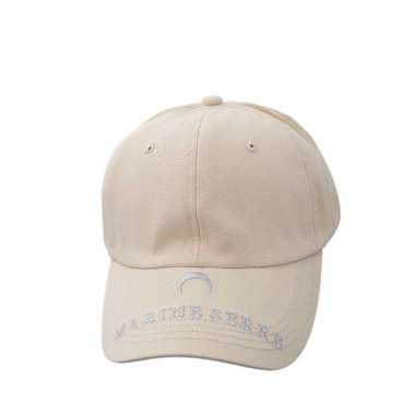 Baseball cap : MARINE SERRE - Topi Baseball Topi Pria Topi Wanita Topi Olahraga One Size BEIGE