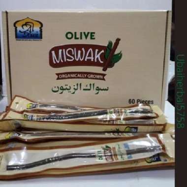 Miswak Olive - Siwak Hitam Zaitun Al Khair Premium