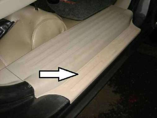 Sillplate / Door Sill Plate Samping Innova Grand / NEW / Old Cream