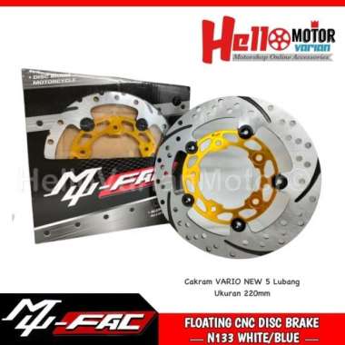 Cakram Depan MUFAC VARIO NEW Floating Disc 5 Hole 220mm N133
