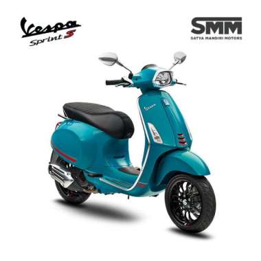 Vespa Sprint S 150 I-GET ABS Sepeda Motor [OTR Surabaya] Blue Audace Surabaya