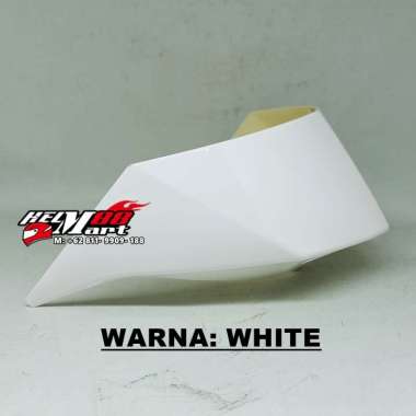 Spoiler ZEUS 613C - Spoiler Helm Zeus ZS613C ZS-613 613BA 613 Semua Ukuran PUTIH