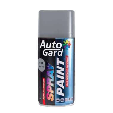 AutoGard Audi Grey AG-334 Cat Semprot Akrilik Abu Abu Mobil Motor Helm