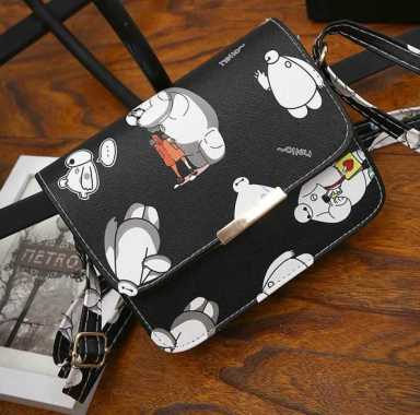 MISSY – Korean mini shoulder bag satchel handbag shoulder bag tas wanita BLACK BAYMAX