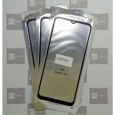 VIVO Y12s Y20 Y20s Glass Kaca TS LCD Plus Lem OCA