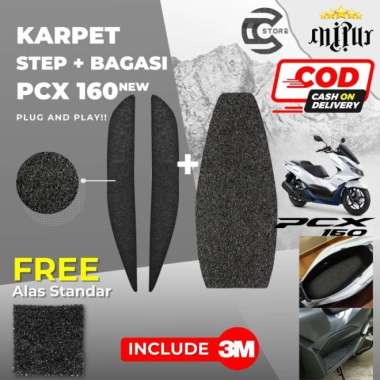 Karpet Bagasi Pcx 160 New + Step Floor Pcx 160 New / Karpet Pcx 160