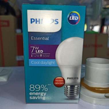 lampu led philips 7 watt putih hemat energi