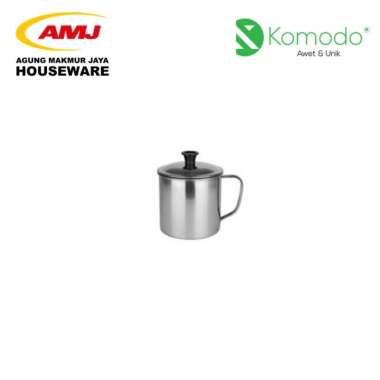 GELAS CANGKIR STAINLESS / MUG 12 CM KOMODO
