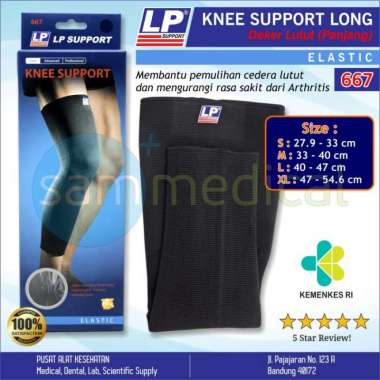LP Support Knee Support (LONG) / Deker Lutut / Pelindung Lutut LP 667 M
