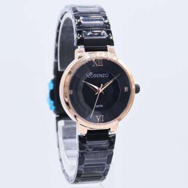 promo jam tangan wanita Lorenzo 7095 Lorenzo 7095LBR Original & Garansi