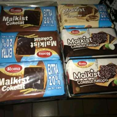 ROMA MALKIST COKLAT Coklat kelapa