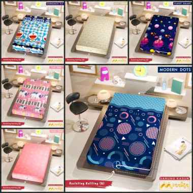 Sprei Resleting 120x200 Sarung Kasur Busa 120x200 Tinggi 20cm 120 x 200