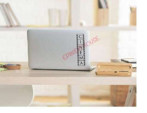 Stiker Cinema Movie Film Roll Strip Cutting Mobil Kaca Motor Laptop Hitam