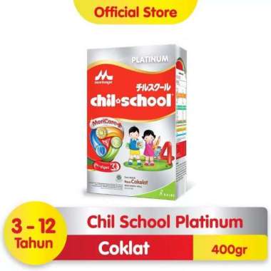 Promo Harga MORINAGA Chil School Platinum Cokelat 400 gr - Blibli