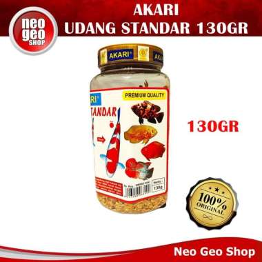Akari Udang Kering Standart 130 gr pakan makanan ikan koi BESAR 130GR