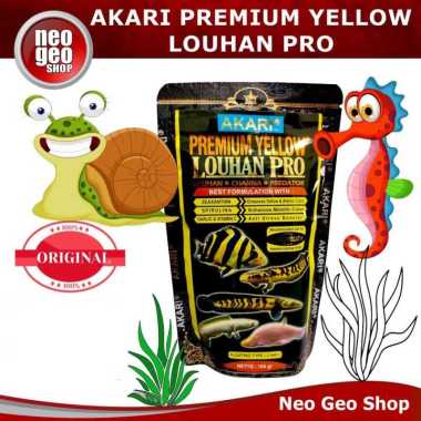 AKARI PREMIUM YELLOW LOUHAN PRO Makanan Ikan Channa Predator