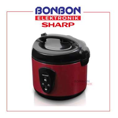 SHARP Rice Cooker 1.8 Liter KS-N18MG-RD / KSN18MG Magic Com