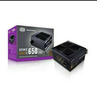 PSU Cooler Master MWE Bronze V2 650Watt 230v 80 Bronze Certified PSU