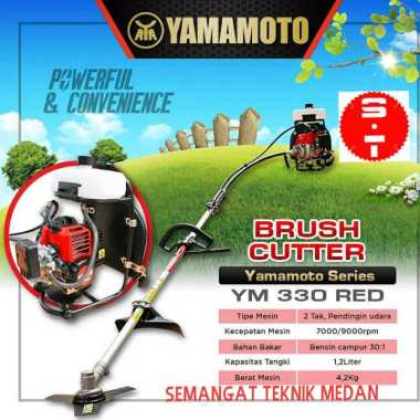 YM330 MESIN POTONG BABAT PANGKAS RUMPUT GRASS CUTTER YAMAMOTO YM 338