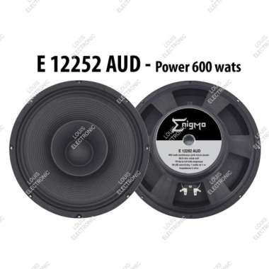 Jual Speaker ENIGMA E 1230 BLACK Speaker Component 12 inch di